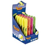 Marcador de cera gel jovi fluorescente expositor de 20 unidades colores surtidos