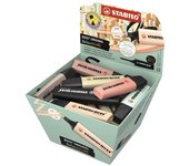 STABILO BOSS ORIGINAL NatureCOLORS marcador 30 pieza(s) Punta de cincel Beige, Negro, Marrón, Coral, Gris Oscuro, Verde, Gris