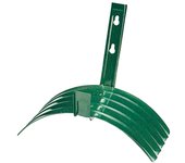 Soporte manguera pared metal. saturnia grande