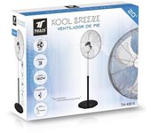 Thulos ventilador de pie 160w 3 velocidades metálico