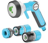 CELLFAST 53-545 Pistola pulverizadora de agua para jardín Negro, Azul claro