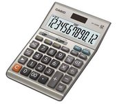 Casio DF-120BM calculadora Escritorio Calculadora básica Negro, Gris