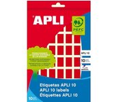APLI 2752 - Etiquetas, Rojo, B.8H X 12 X 18