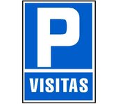 Cartel Archivo 2000 "Parking VISITAS PVC 210 x 297 mm - Marca: Archivo 2000 - EAN: 8429368475565