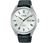 Reloj de pulsera LORUS Automatic - RL437BX9 correa color: Negro Dial Gris plata Hombre