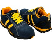 Deportiva seguridad "swart" s1pl+sr talla 43 puntera reforzada, suela antiperforación antideslizante. botas seguridad (par)
