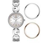 Guess Watches Ladies Empower Reloj para Mujer Analógico de Cuarzo con Brazalete de Acero Inoxidable GW0693L1