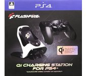 FR-TEC - Cargador para Mando Playstation 4, Estación de Carga Inalámbrica (PS4)