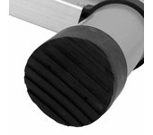 Escalera telescópica de aluminio Awtools, modelo 3,8m 13 stopni, ideal para trabajos domésticos y profesionales; fácil de almacenar, resistente, ligera y con gran alcance.