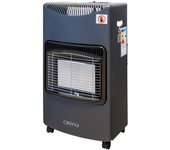 Estufa gas infrarroja ceramica 4,5 kw. 3 potencias, triple sistema de seguridad, con ruedas, encendido piezo-electrico