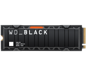 WD BLACK SN850 de 2 TB SSD NVMe con disipador térmico - Funciona con P55, M.2 2280, PCIe Gen 4, hasta 7000 MB/s velocidad de lectura