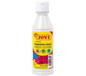 Tempera Liquida Jovi 50201, 250 ml, Blanco