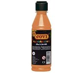 Jovi Fosforescente témpera, 250 ml, Color Naranja (51906)