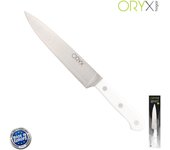 Cuchillo husky verduras 17 cm. hoja acero inoxidable, cuchillo verduras, cuchillo cortar verduras mango ergonomico blanco