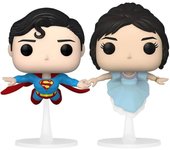 Funko POP! Movies: DC - 2 Paquete Superman & Lois Flying - DC Comics - Exclusivo De Amazon - Figuras Miniaturas Coleccionables Para Exhibición - Idea De Regalo - Mercancía Oficial