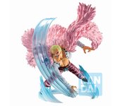 BANDAI - Figura Ichibansho Donquixote Doflamingo Duel Memories One Piece 9cm