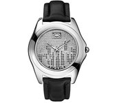 Marc Ecko Reloj Análogo clásico para Hombre de Cuarzo con Correa en Cuero E08504G3