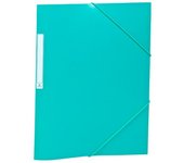 PACK 10 CARPETAS GOMAS SOLAPAS Fº VERDE PP OPACA CARCHIVO