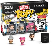 Funko Bitty Pop! Friends - Monica As Catwoman 4PK - Monica Geller™ (Halloween Costume), Ross Geller™ (Halloween Costume), Chandler Bing™ (Halloween Costume) Y una Minifigura Misteriosa Sorpresa