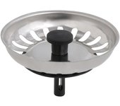 Tapon valvula cesta para fregadero, inoxidable t-93bp-115 1 1/2