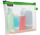 Leitz WOW Funda de viaje para Cosméticos, Impermeable, Bolsa de Aseo, Perfecta para Viajes, 24x17x3 cm - Verde