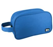 Grafoplás Bits & Bobs, Neceser Cuadrado Unisex Niños, Azul (Blue), 28x18x10cm