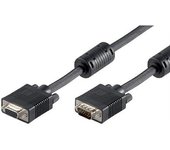 Cable VGA Monitor Macho-Hembra Ferrita 20mts