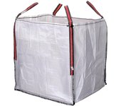 WOLFPACK LINEA PROFESIONAL Saco Obra Big Bag Rafia 90x90x90cm. Carga Máxima Seg. 1.000 Kg.