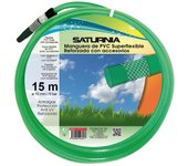 Manguera latflex reforzado 15 mm. - 5/8" rollo 15 metros con accesorios manguera jardin, manguera riego, manguera reforzada,