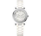 Guess Reloj Análogico-Digital para Womens de Automático con Correa en Cloth S0314363