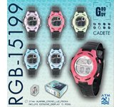 Reloj g-body lcd cadete c/est. wr30m