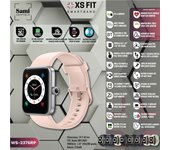 Reloj sami wearable smartband 5atm xs fit rosa/plata