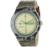 Marc Ecko Reloj Análogo clásico para Hombre de Cuarzo con Correa en Nailon E06509M1