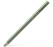Faber-Castell 110985 Jumbo Grip - Lápiz de color verde metálico