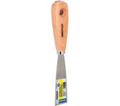 Espatula mango madera hoja acero 30 mm. espatula yeso, espatula pintor, espatula masillas, espatula pladur, etc.