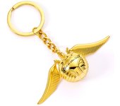 The Carat Shop Llavero 3D oficial de Harry Potter Golden Snitch, Oro, Medium