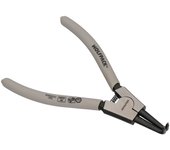 WOLFPACK LINEA PROFESIONAL Alicates Arandelas Exteriores Curvo 175 mm. Acero Din 5254. Anillos De Presion, Anillos De Retención, Arandelas Circlips