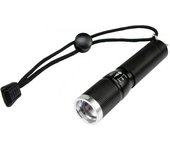 YATO YT-08571 - antorcha de metal con diodo cree, negro