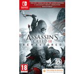 Assassin Creed III Remastered(Código en Caja) Switch
