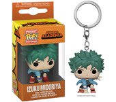 Funko Pop! Keychains: My Hero Academia (MHA) - Izuku Midoriya - Deku with Gloves - Minifigura de Vinilo Coleccionable Llavero Original - Relleno de Calcetines - Idea de Regalo- Mercancia Oficial