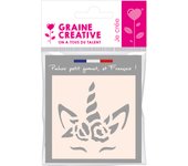 Graine Créative Mini Plantilla Unicornio