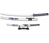 Katana Tole10 Dragon con Peana, Hoja de Acero de Carbono de 69 cm, Incluye Soporte de Madera 31920