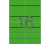 APLI Self-adhesive labels 105 x 37mm Green etiqueta autoadhesiva Verde 320 pieza(s)