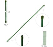Tutor Varilla Bambú Plastificado Ø 8-10 Mm. X 90 Cm. (Paquete 10 Unidades)