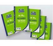 RECAMBIO A4 100H 90GR HORIZONTAL