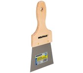 Espatula techos mango madera hoja acero 90 x 100 mm. espatula yeso, espatula pintor, espatula masillas, espatula pladur, etc.