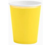 Oh yeah vaso amarillo metalizado 9oz (270cc) pack 6u