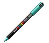 Uni-Ball uni POSCA PC-1MR - Marcador (Verde, Punta redonda, Negro, Verde, 0,7 mm, Tinta con base de agua, 1 pieza(s))