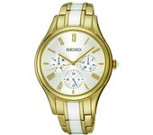 Seiko Reloj analogico para Hombre de Cuarzo con Correa en Acero Inoxidable SKY718P1