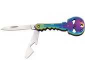 Navaja llavero Calavera Third 10260W de 4.6 cm acabado rainbow